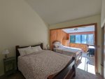 Master Bedroom with Couch in White Mountain Condo